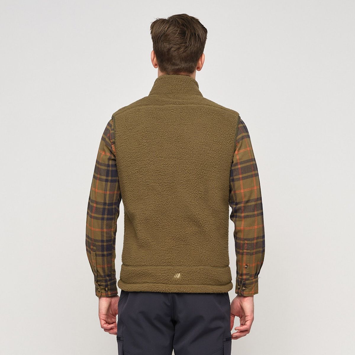 Skogstad Skåbu Pile fleece vest Ivy green herre