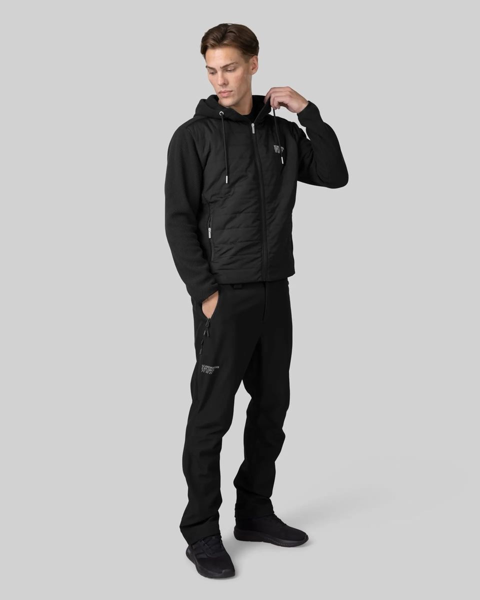 Scandinavian explorer Sort Softshell Turbukse Herre
