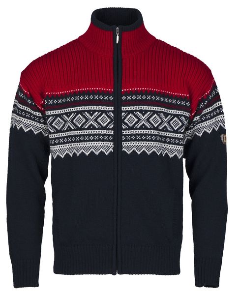 Hovedbilde Marius by Bråtens Unisex jacket - Navy/red/offwhite