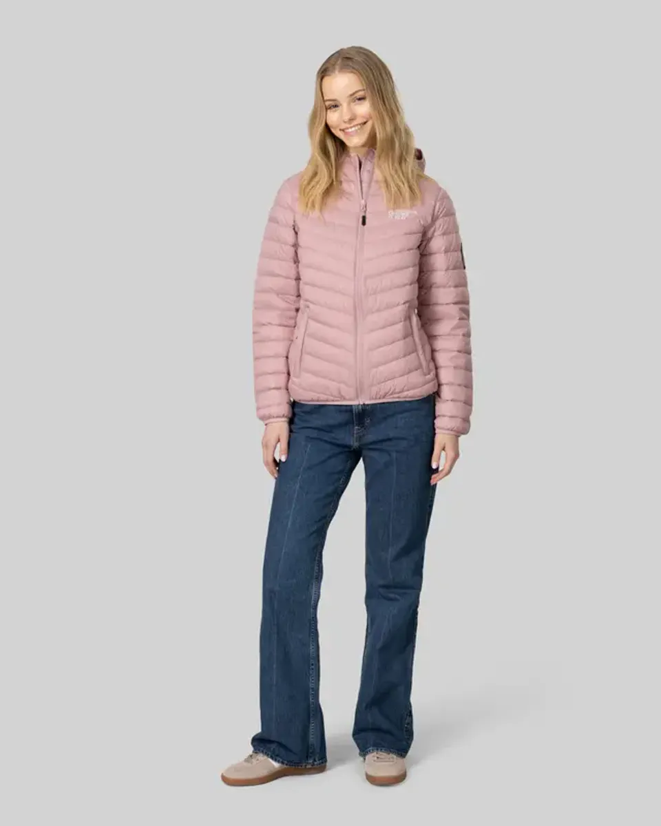 Scandinavian Explorer Dunjakke - Pink Dusty til dame