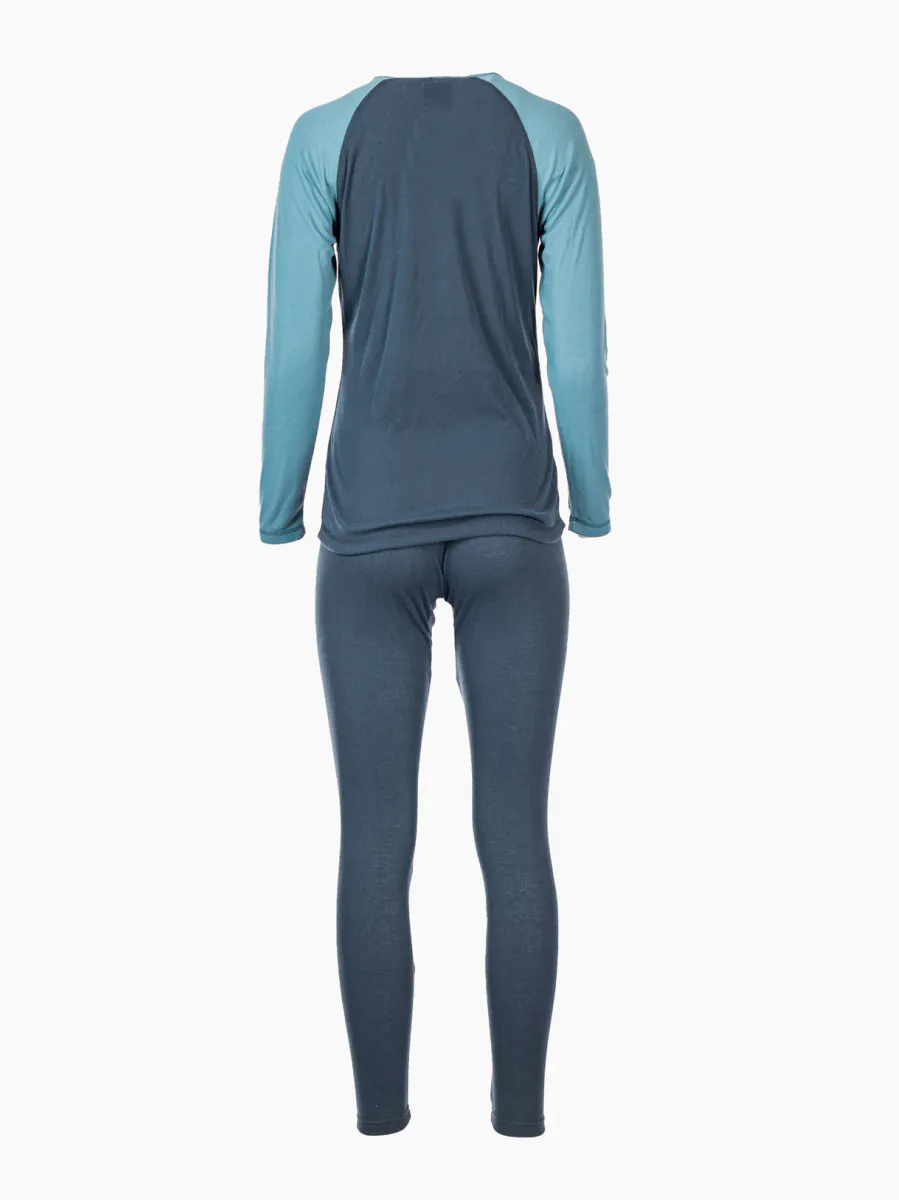 Move On Norefjell Superundertøy Iron Blue/soft green Dame