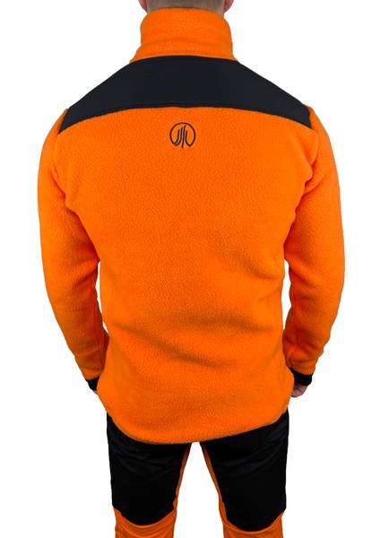 Hovedbilde Segla Kyle Arctic Thermo Fleecejakke V2 Oransje/Sort