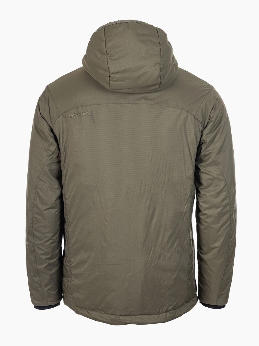 Move On Alta jakke med hette herre Stone Green
