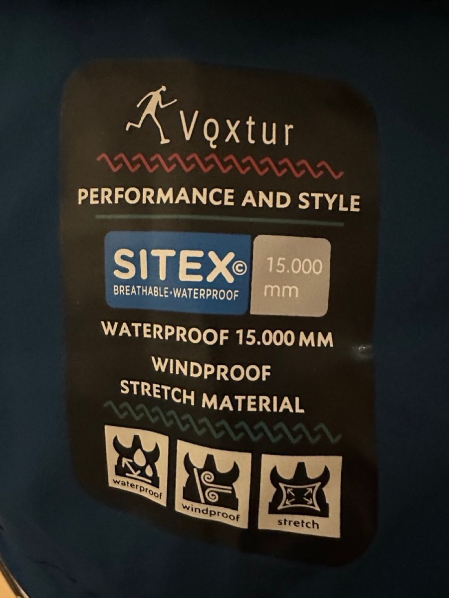Voxtur Vindur Vanntett turjakke Sailor Blue Herre