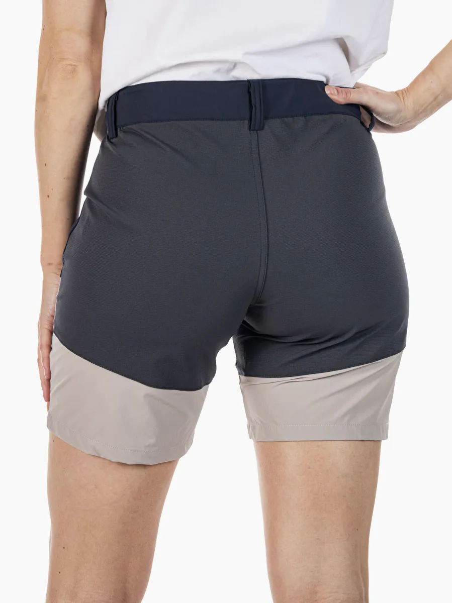 move on Skei shorts Marine/Sand dame