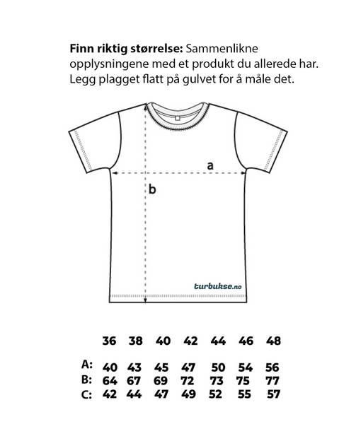 Hovedbilde Artic North Streken Happy White T-skjorte Dame