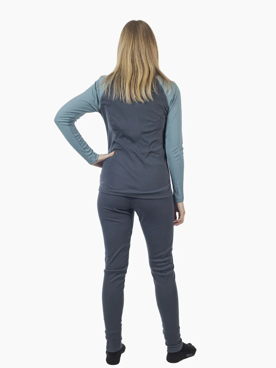 Move On Norefjell Superundertøy Iron Blue/soft green Dame