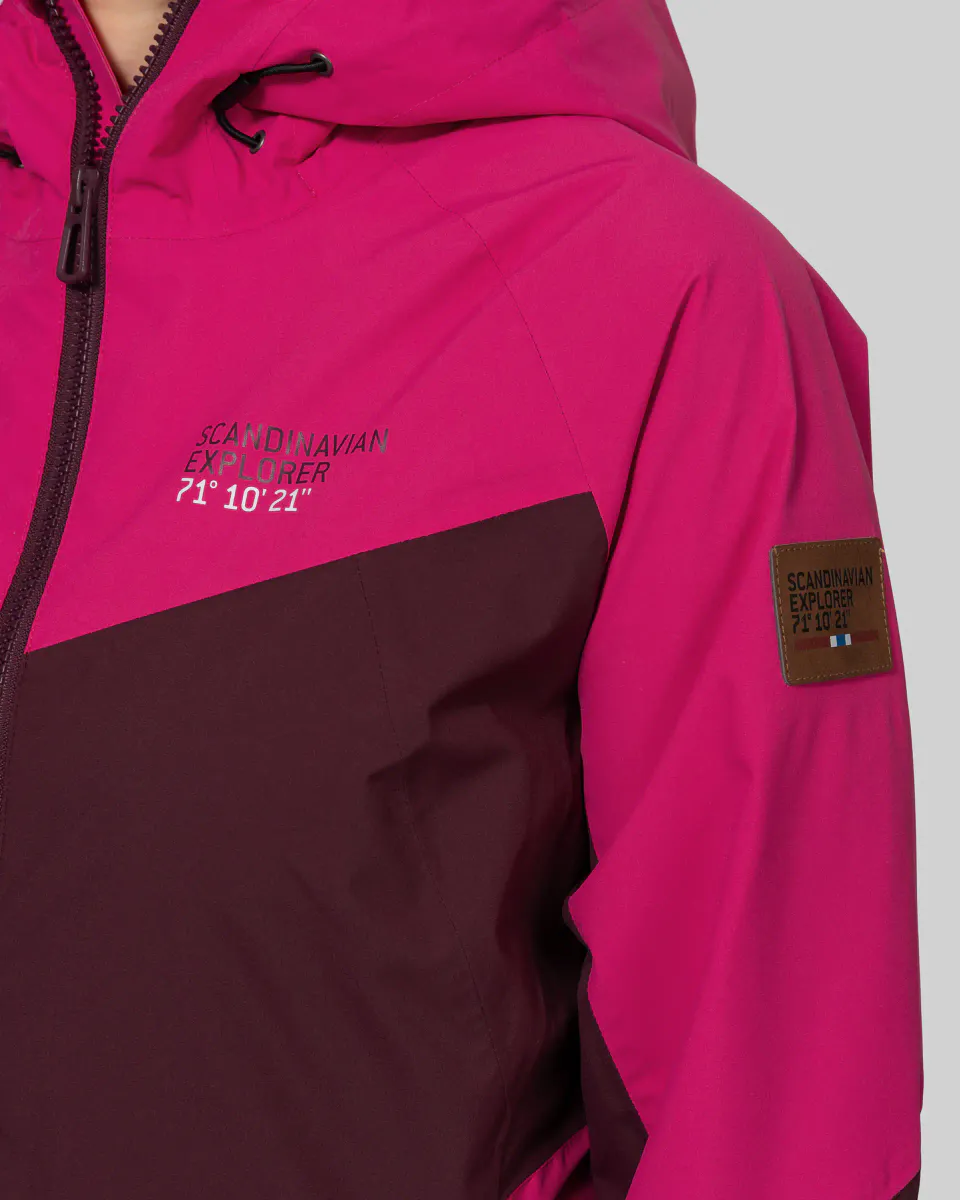 Scandinavian Explorer Skalljakke - Rosa/lilla Dame