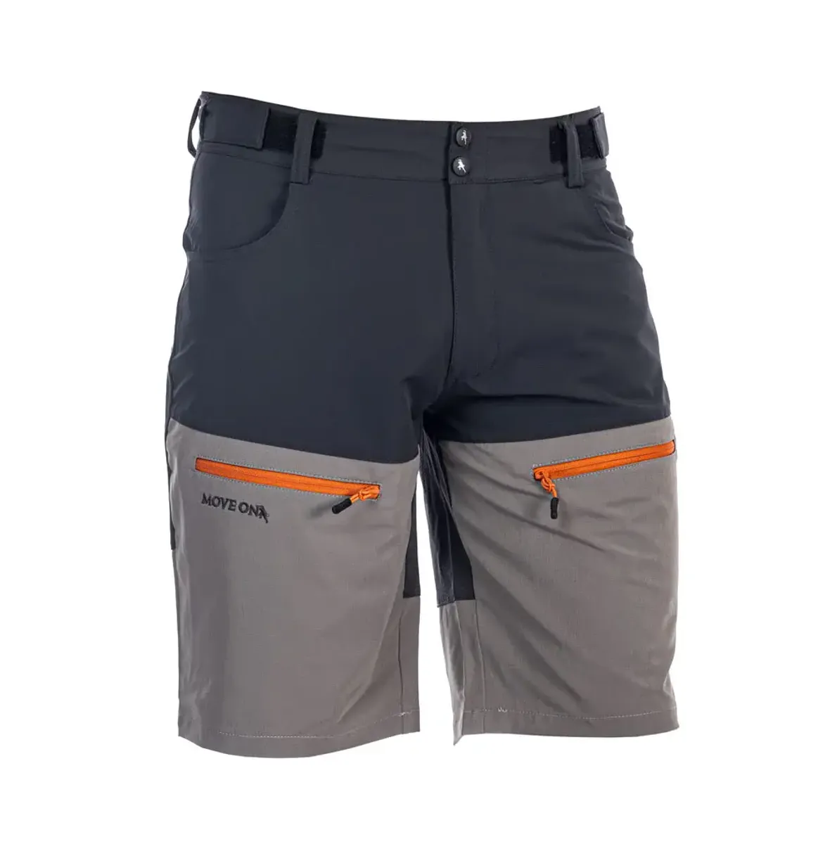 Move on Skei shorts granitt/skifer/tiger herre